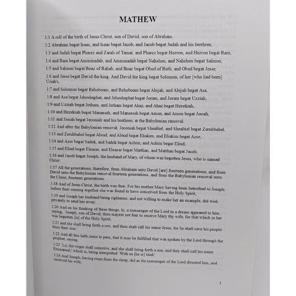 Young's Literal Translation of the Bible - The Gospels. Robert Young - Picture 3 of 8